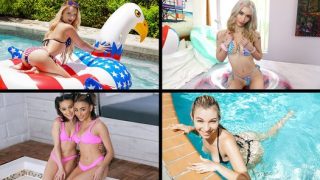 Recopilación de bikinis y hermosos culos. Vanessa Moon, Alice Marie, Emma Rosie y Riley Star